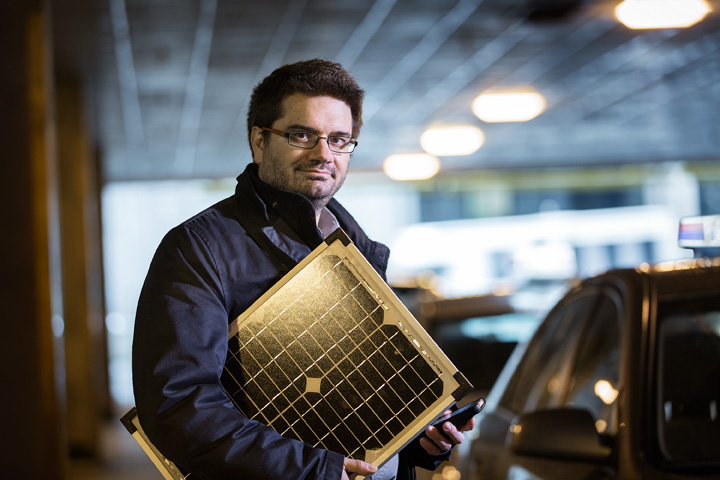 Federico Rosei, titualire de la chaire MATECCS de l'UNESCO sur l'énergie renouvelable