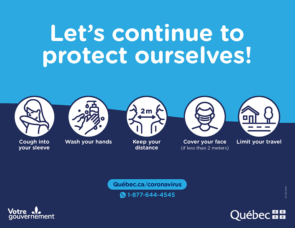 Health instructions COVID